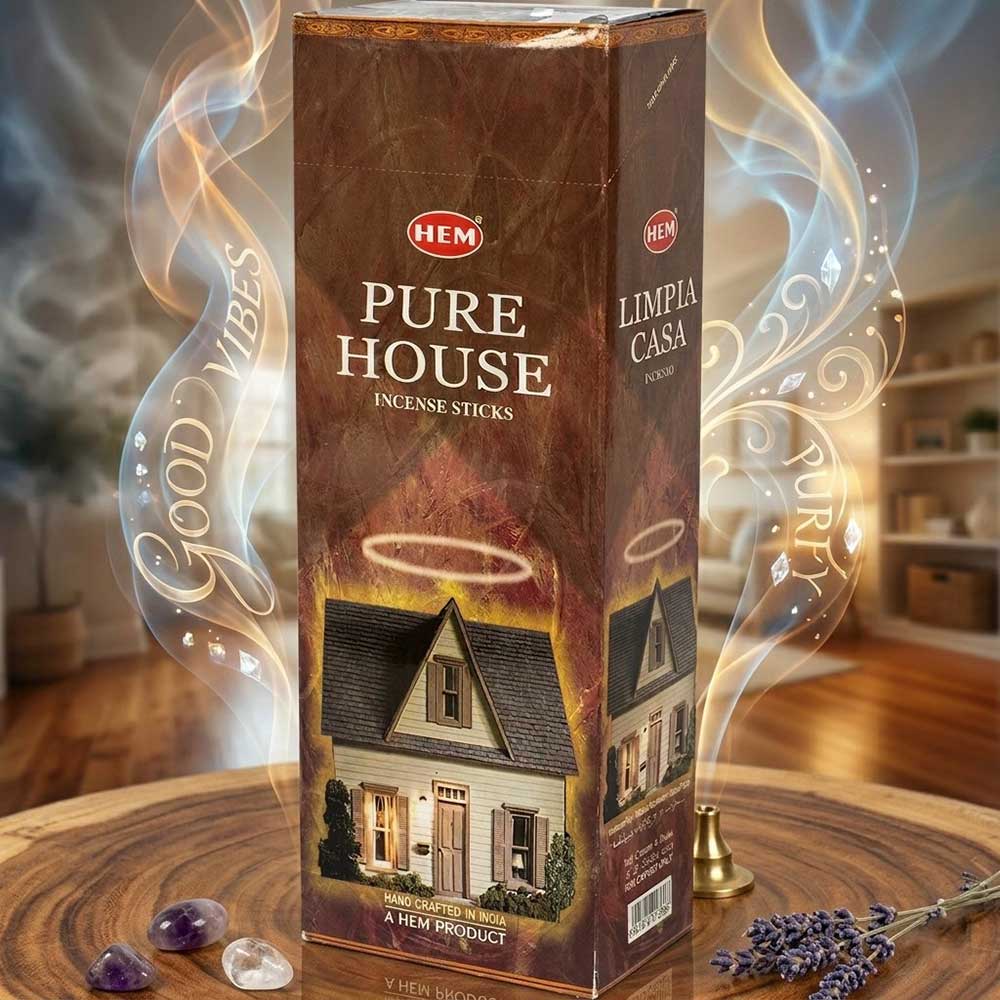 Hem Hexagonal Pack Incense 20 gr Pure House