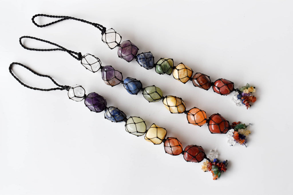 Crystal Hanger | 7 Chakra | Stone Hanger Car Accessories