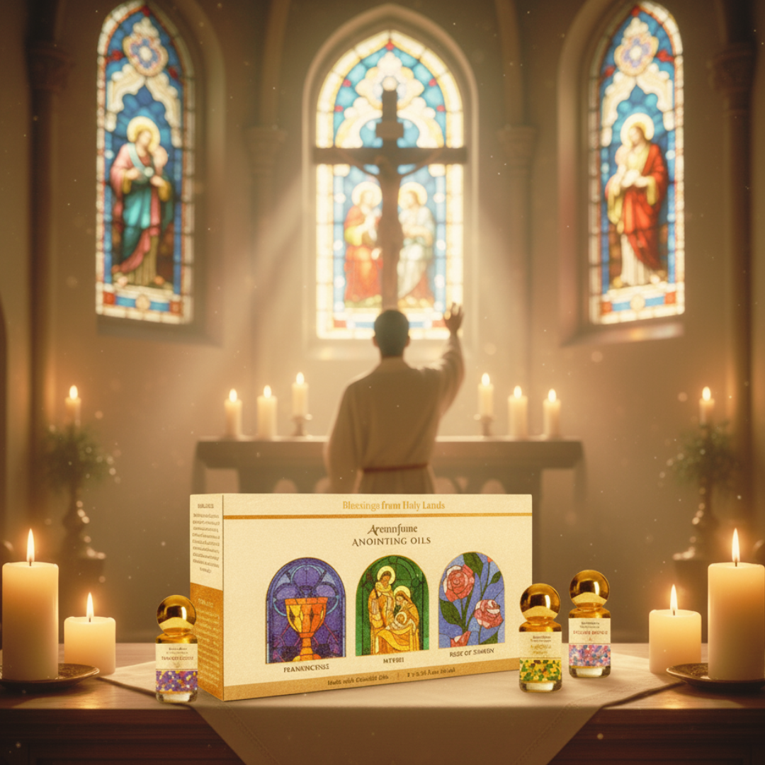 Blessings & Purification Holy Anointing Oil Gift Set