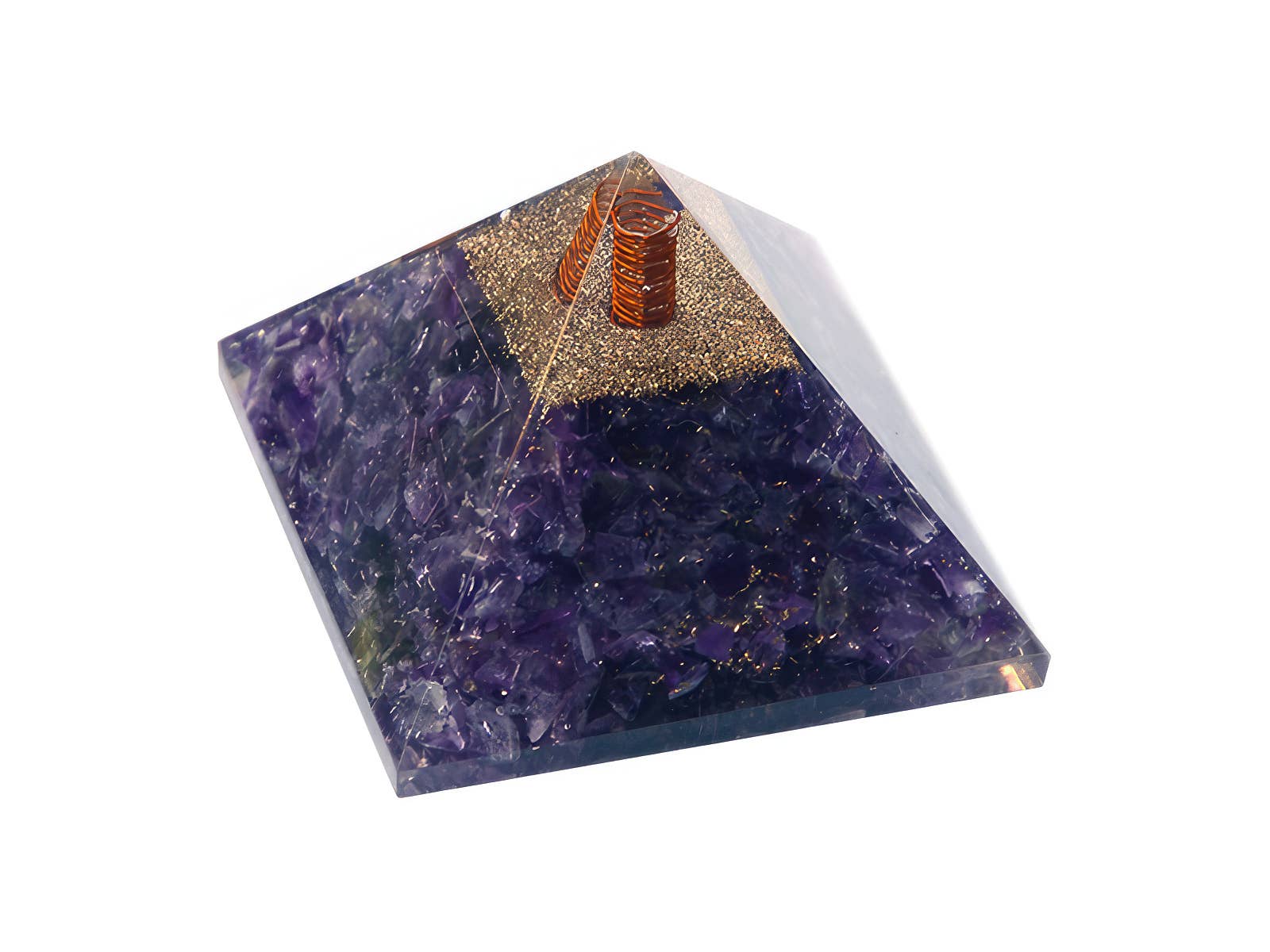 Pyramid Amethyst Healing Stone