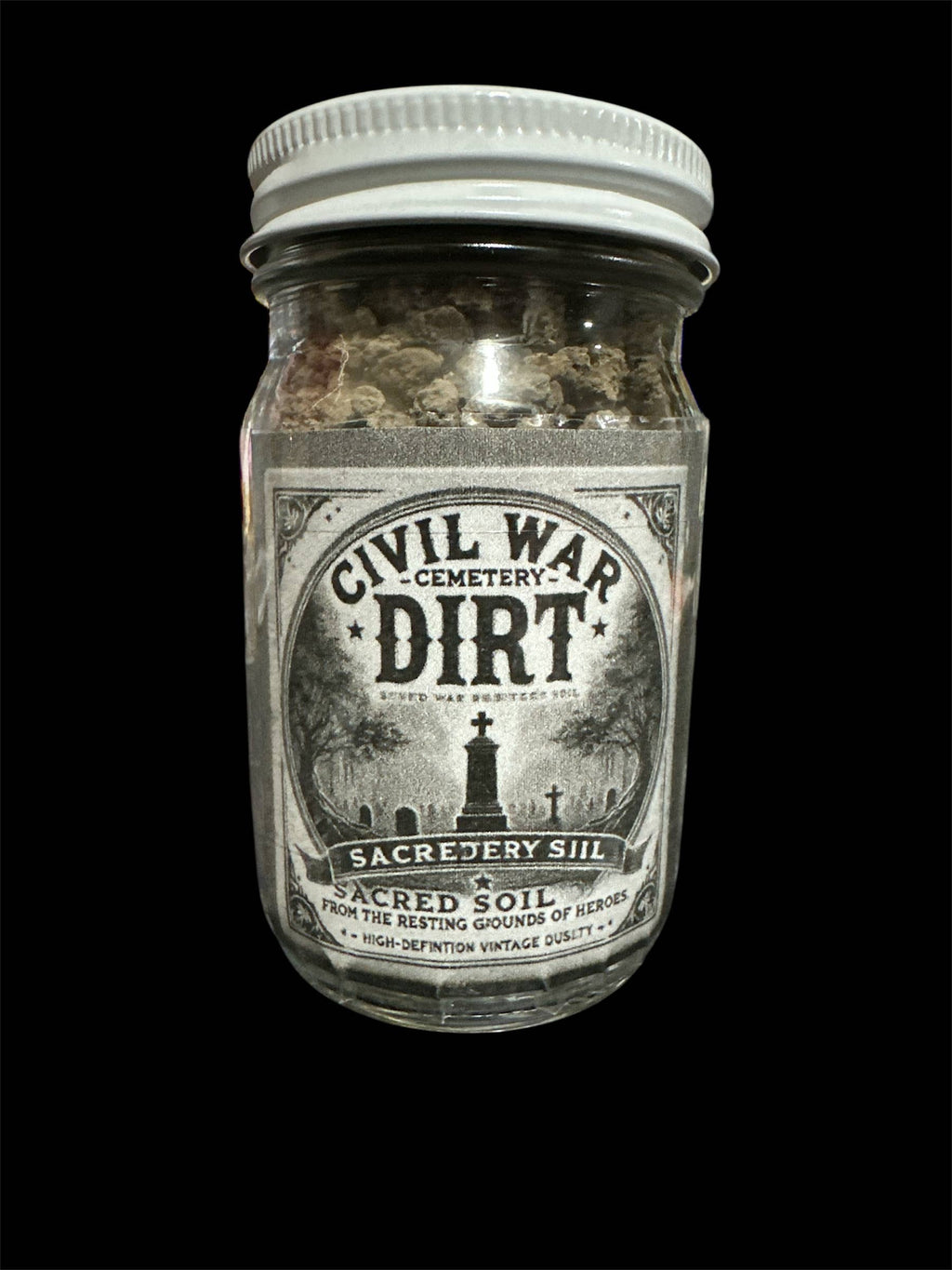 Civil War Cemetery Dirt for Rituals