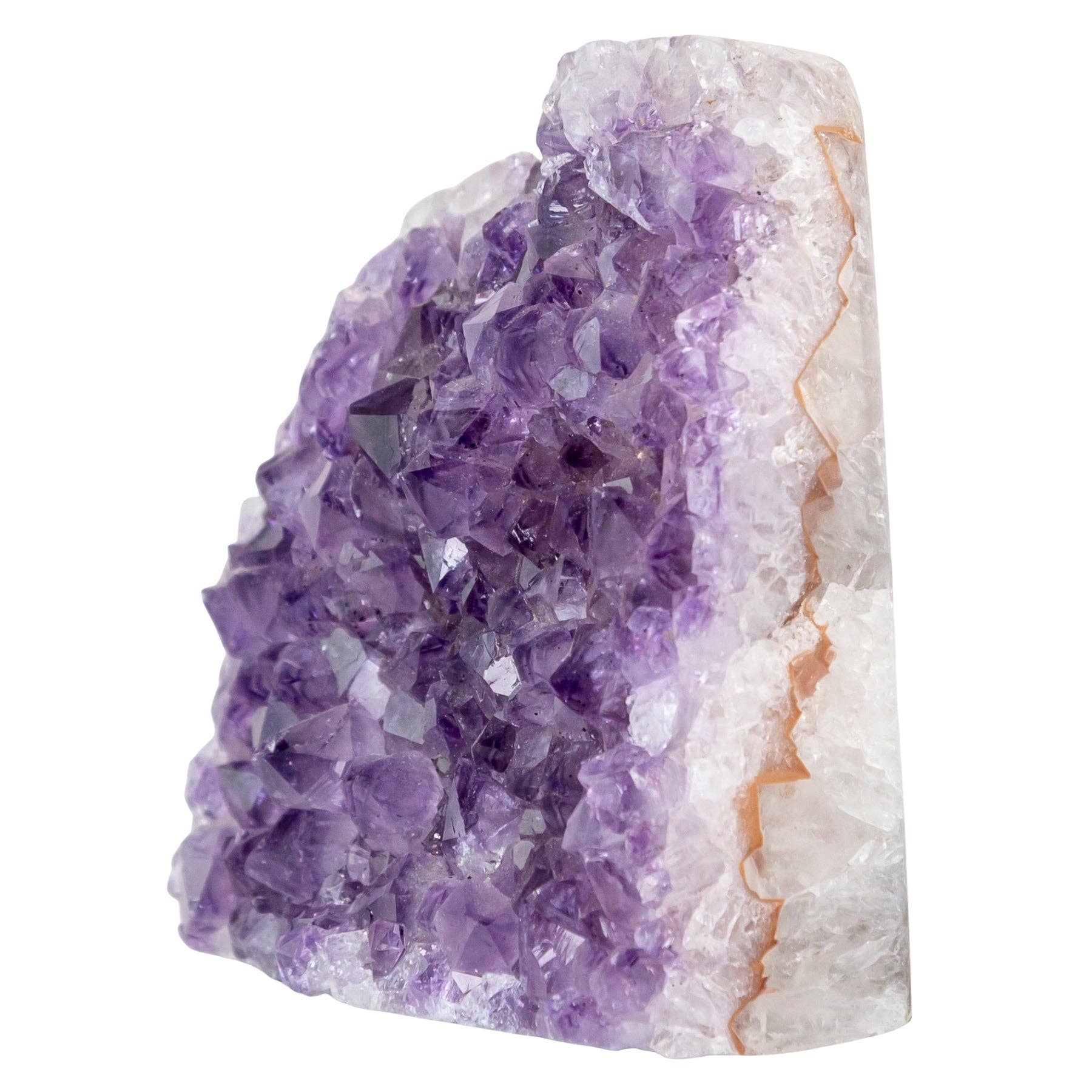 Amethyst Cut Base Geode Cluster.