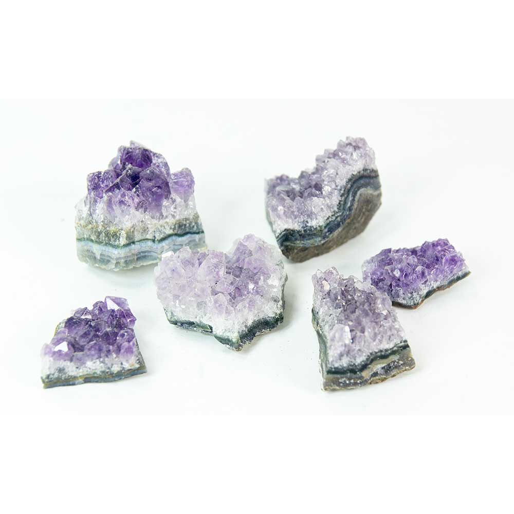 Rough Druzy Clusters - Amethyst Small (1lb)