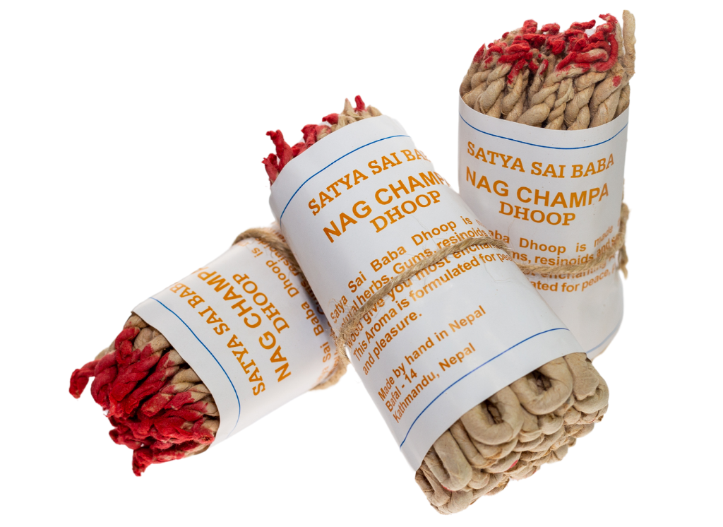 Nag Champa Dhoop Rope Incense.