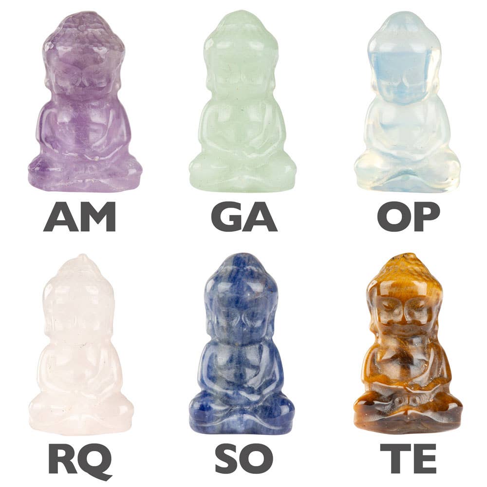 GEMSTONE BUDDHAS