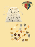 Multi Stone Rune Set In Pouch