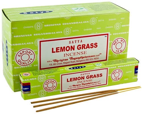 Satya - Lemongrass Incense Sticks (15 g.)