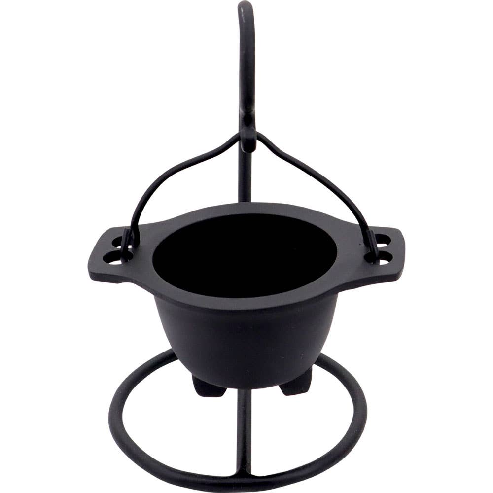 Cast Iron Hanging Cauldron w/ Stand (Each)