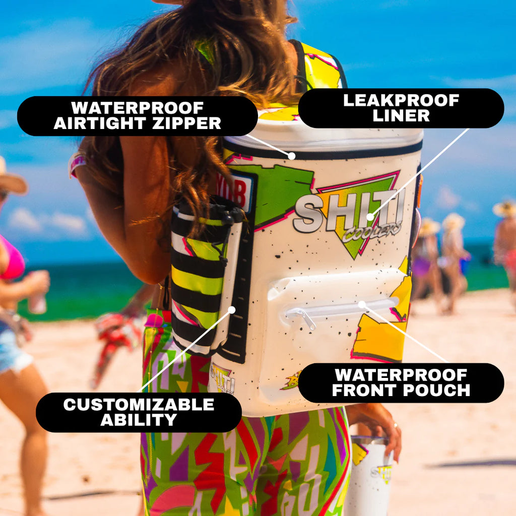 SHITI Boozer Backpack Cooler - 15 Can