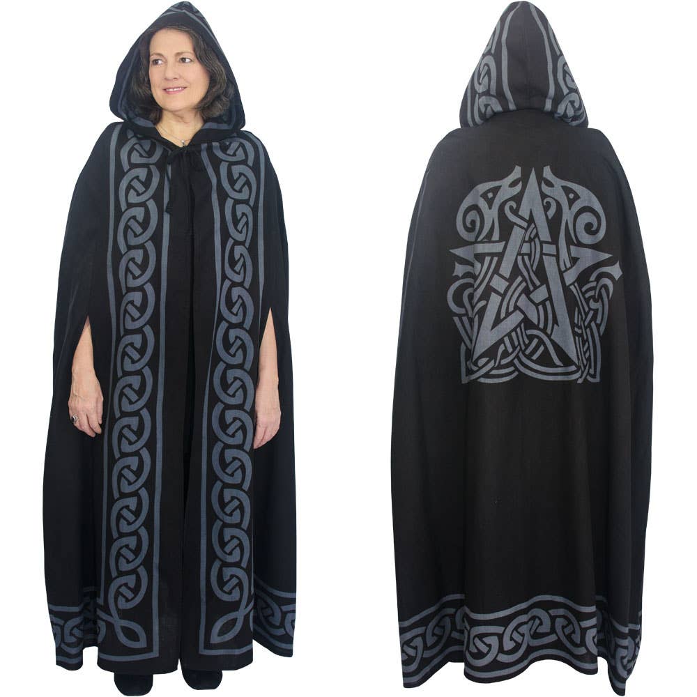 Cotton Cloak Pentacle Grey (Each)