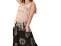 Heart Of Gold Crochet Fringed Sleeveless Top