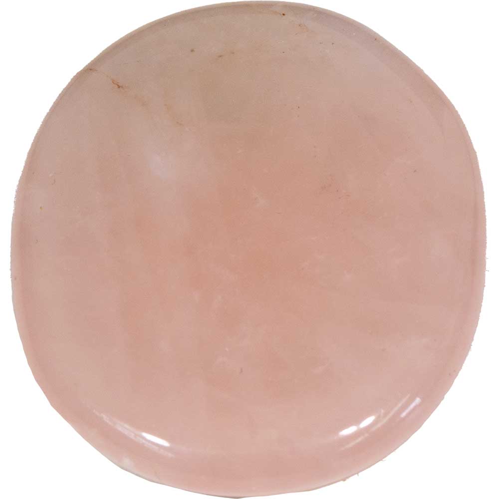 Gemstone Cell Phone Grip Holder - Rose Quartz Palm Stone
