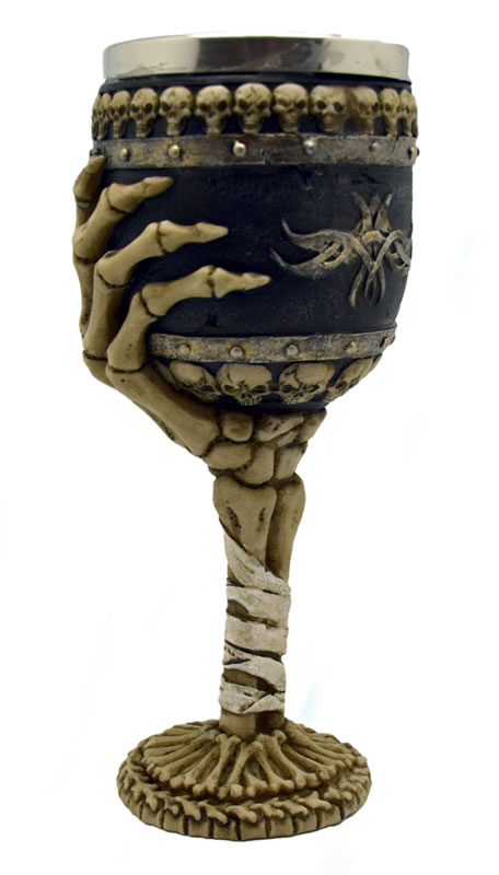 Skeleton Arm Goblet Chalice