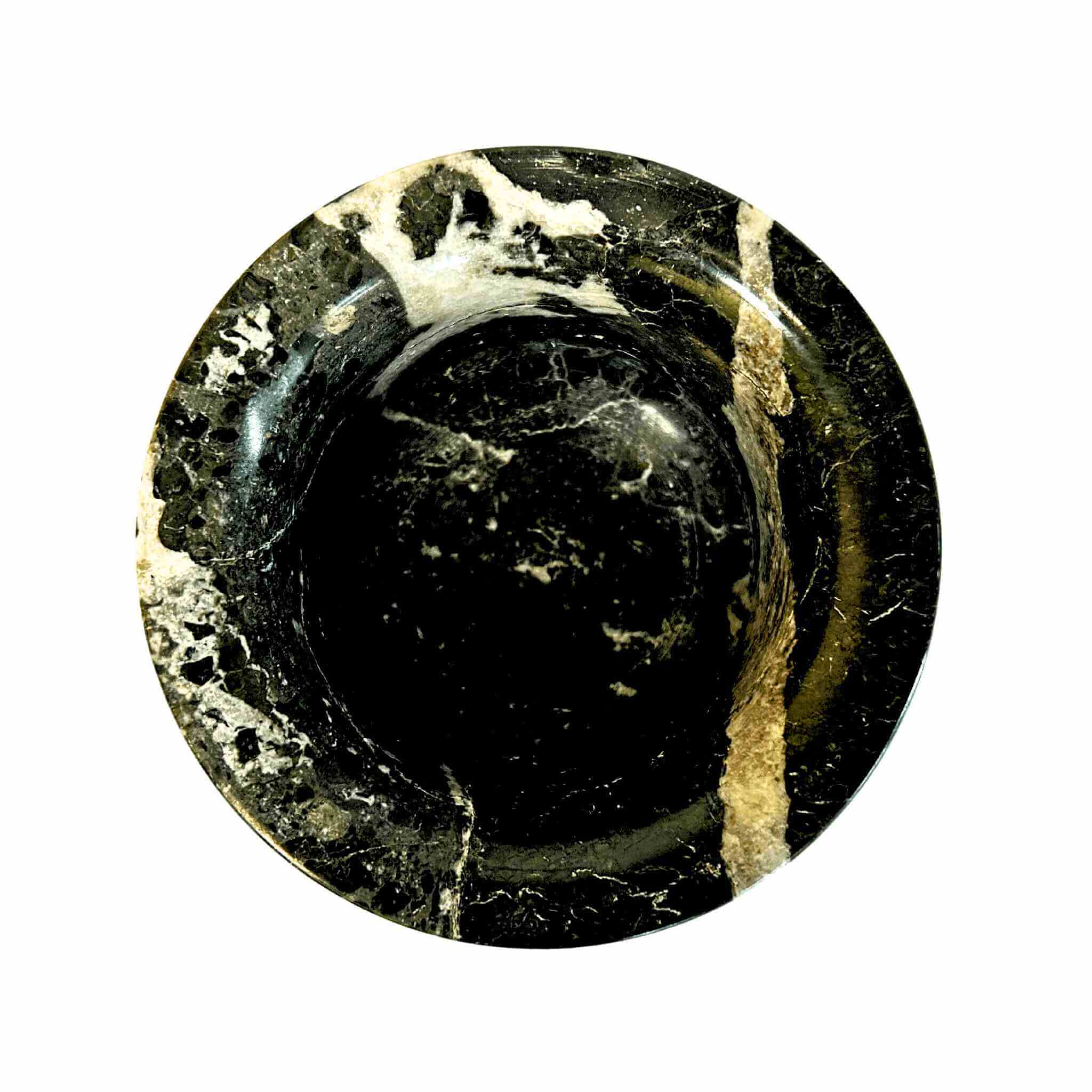 Black Zebra Mortar and Pestle.