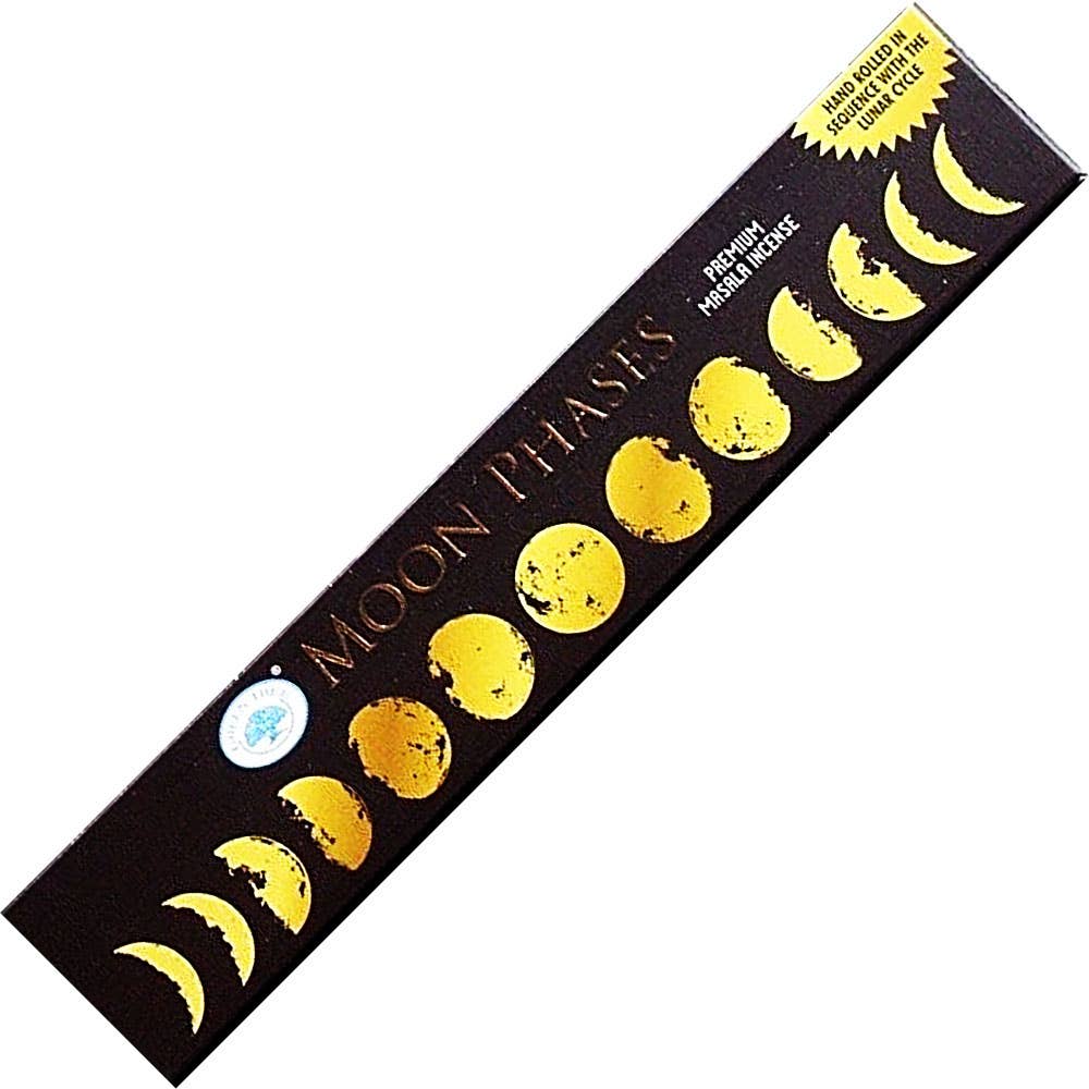 Green Tree Incense 15 Gr - Moon Phases (Pack of 12)