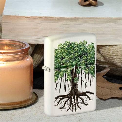 Tree Of Life Design Zippo Lighter