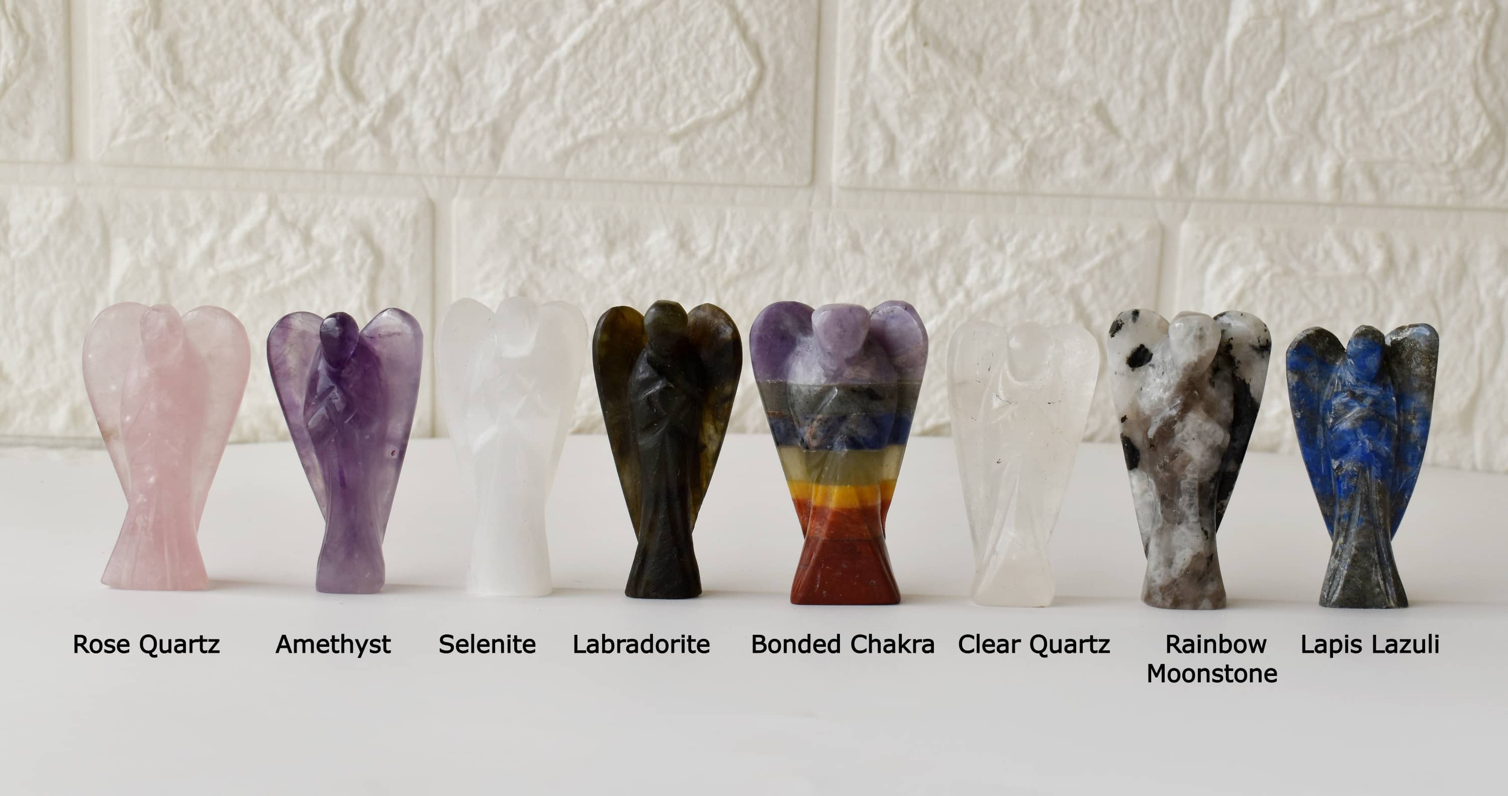 Gemstone Angels | Crystal Quartz | Pocket Crystal Angels