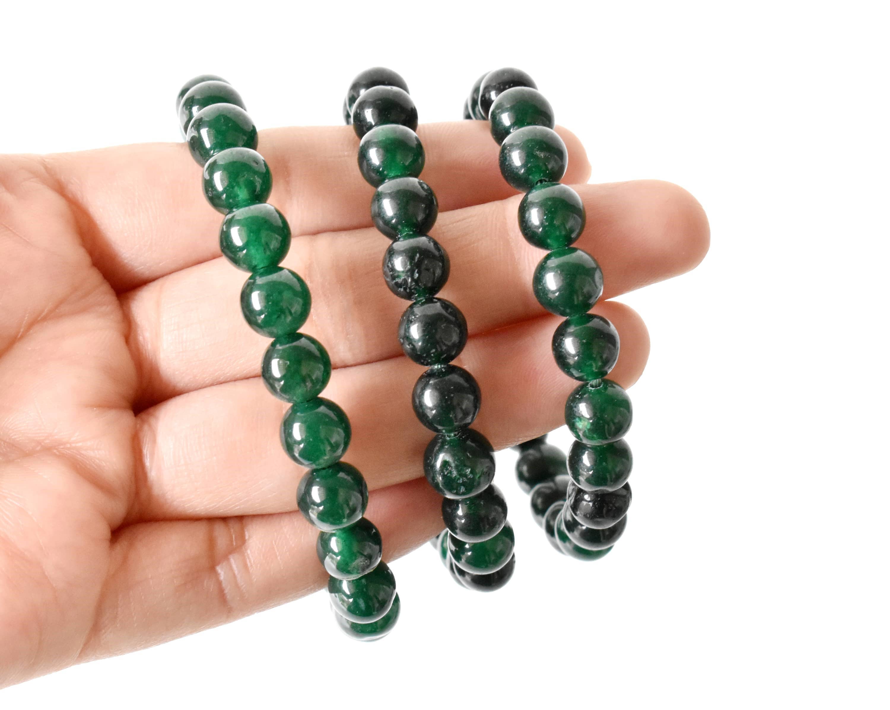 Crystal Bracelet | Green Jade | Healing Gemstone Bracelet