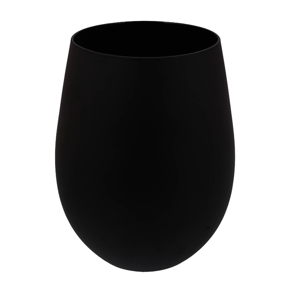 Resting Witch Face Stemless Wine Glass