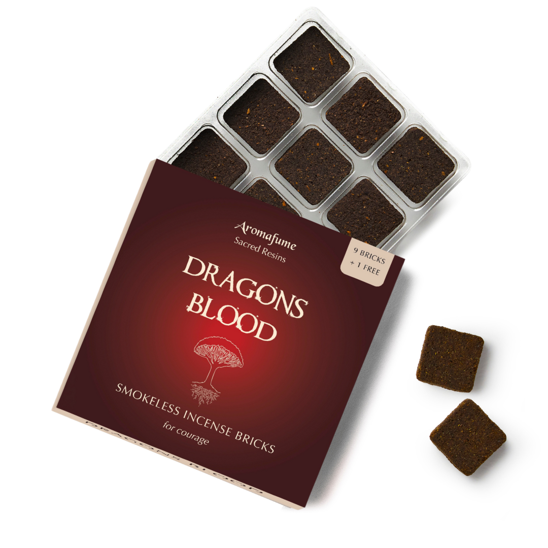 Dragon's Blood Incense Bricks | Smokeless Incense