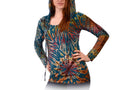 Electric Lady Tye Dye Spandex Blend Pullover Hoodie