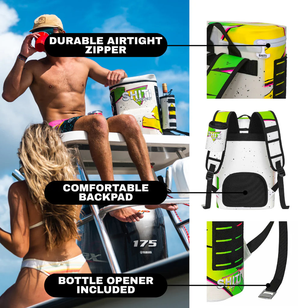 SHITI Boozer Backpack Cooler - 15 Can