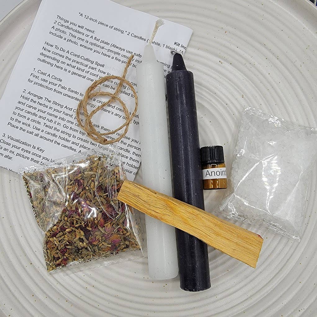 Cord Cutting Ritual Kit – Energetic Release & Boundary Ritua
