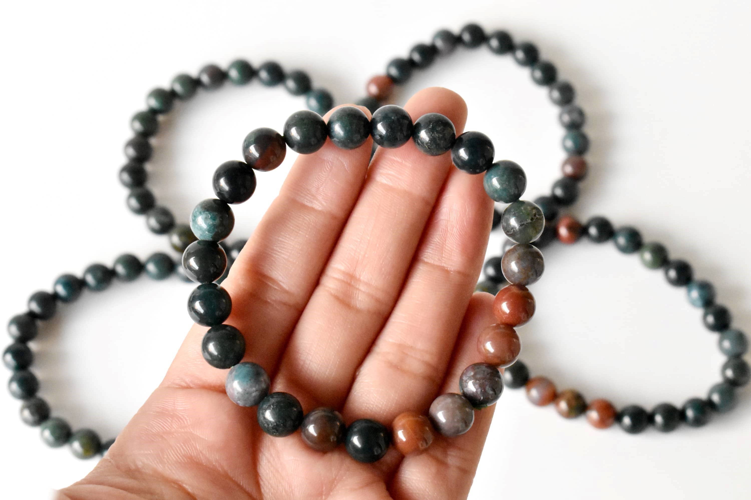 Healing Bracelet | Bloodstone | Gemstone Bracelet
