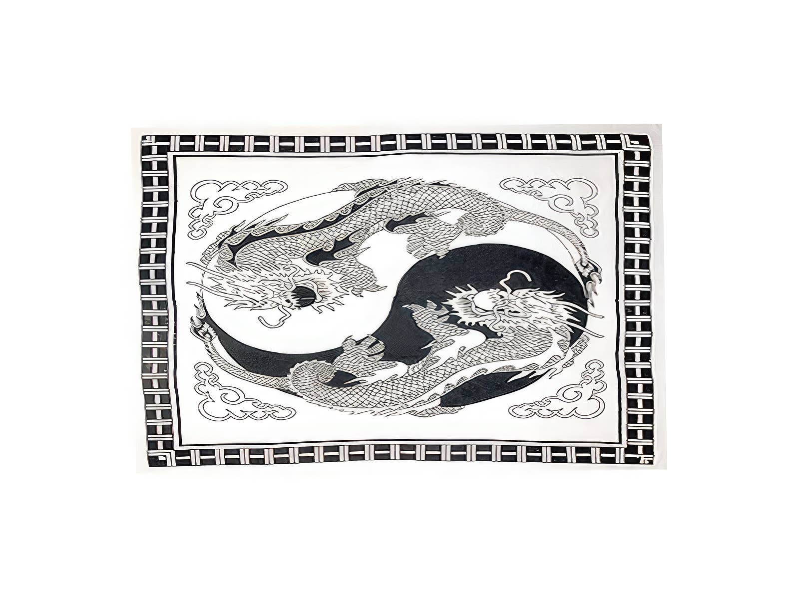 DRAGON YIN YANG FULL TAPESTRY