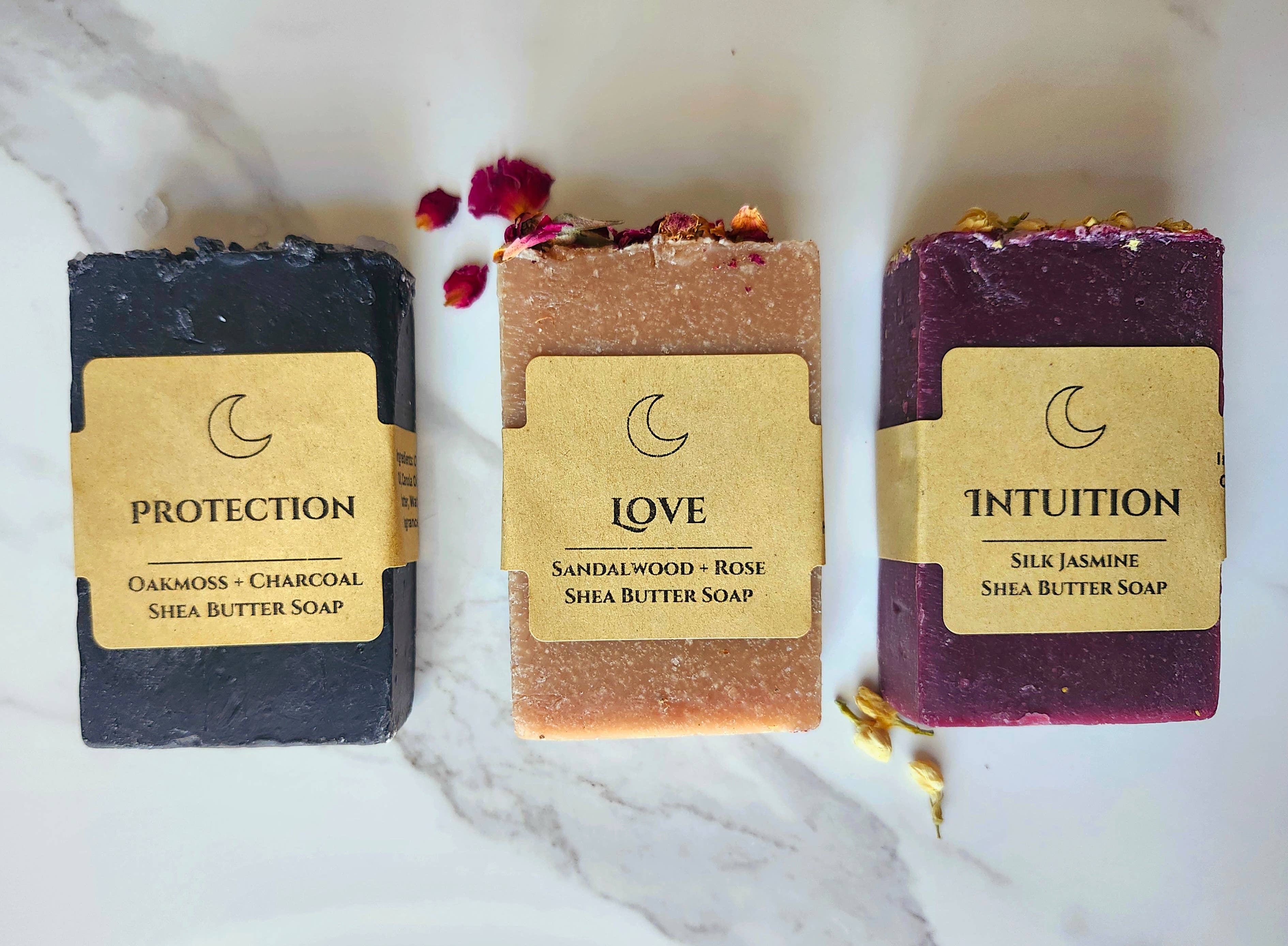 Sandalwood + Rose Organic Shea Butter Love Soap