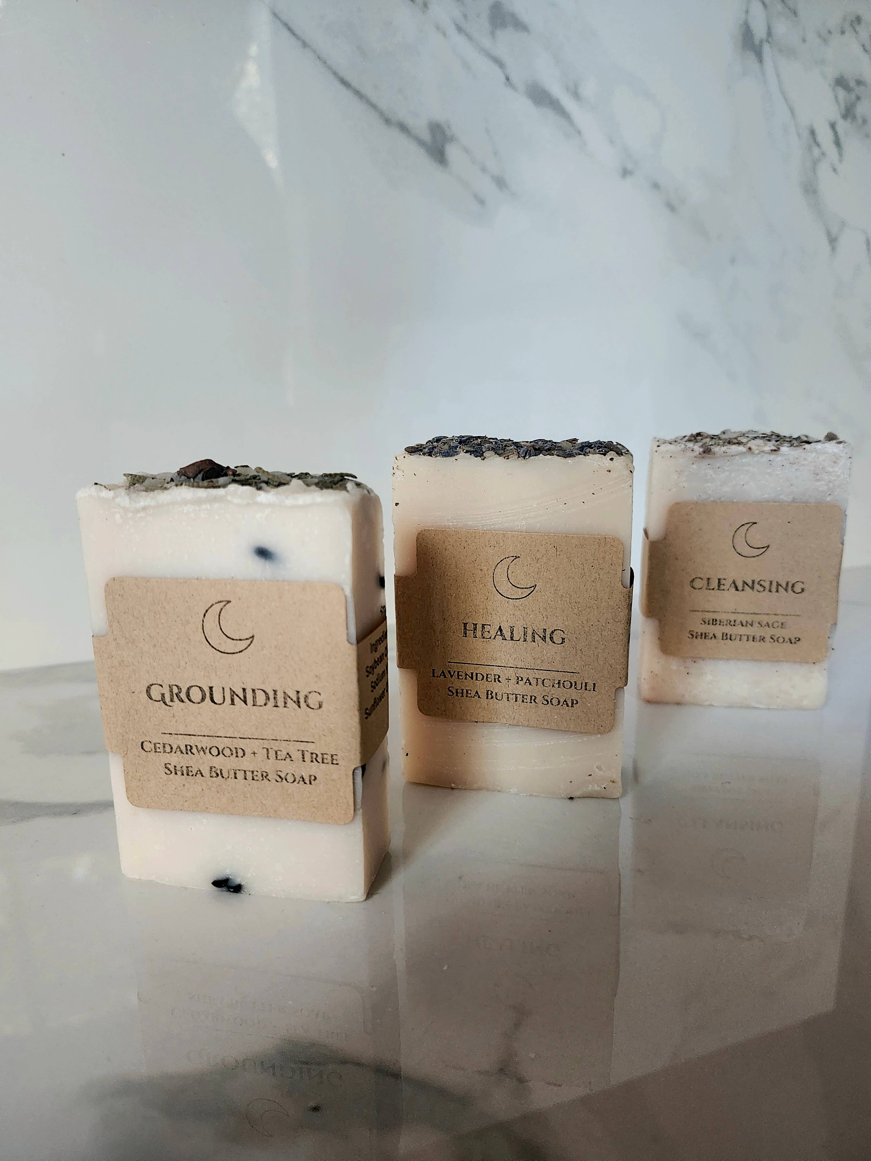 Cedarwood + Tea Tree Organic Shea Butter Grounding Soap
