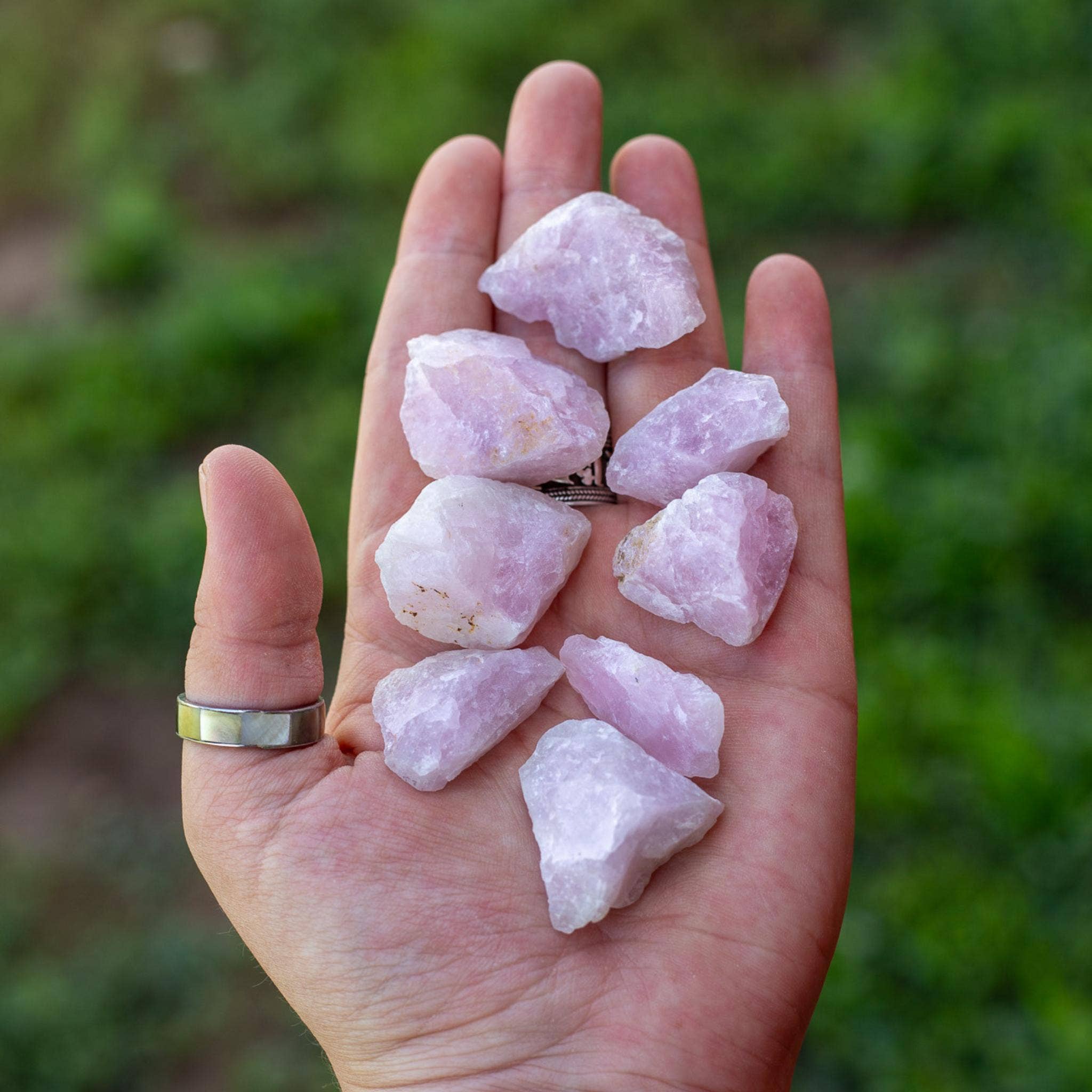 Rose Quartz Raw.