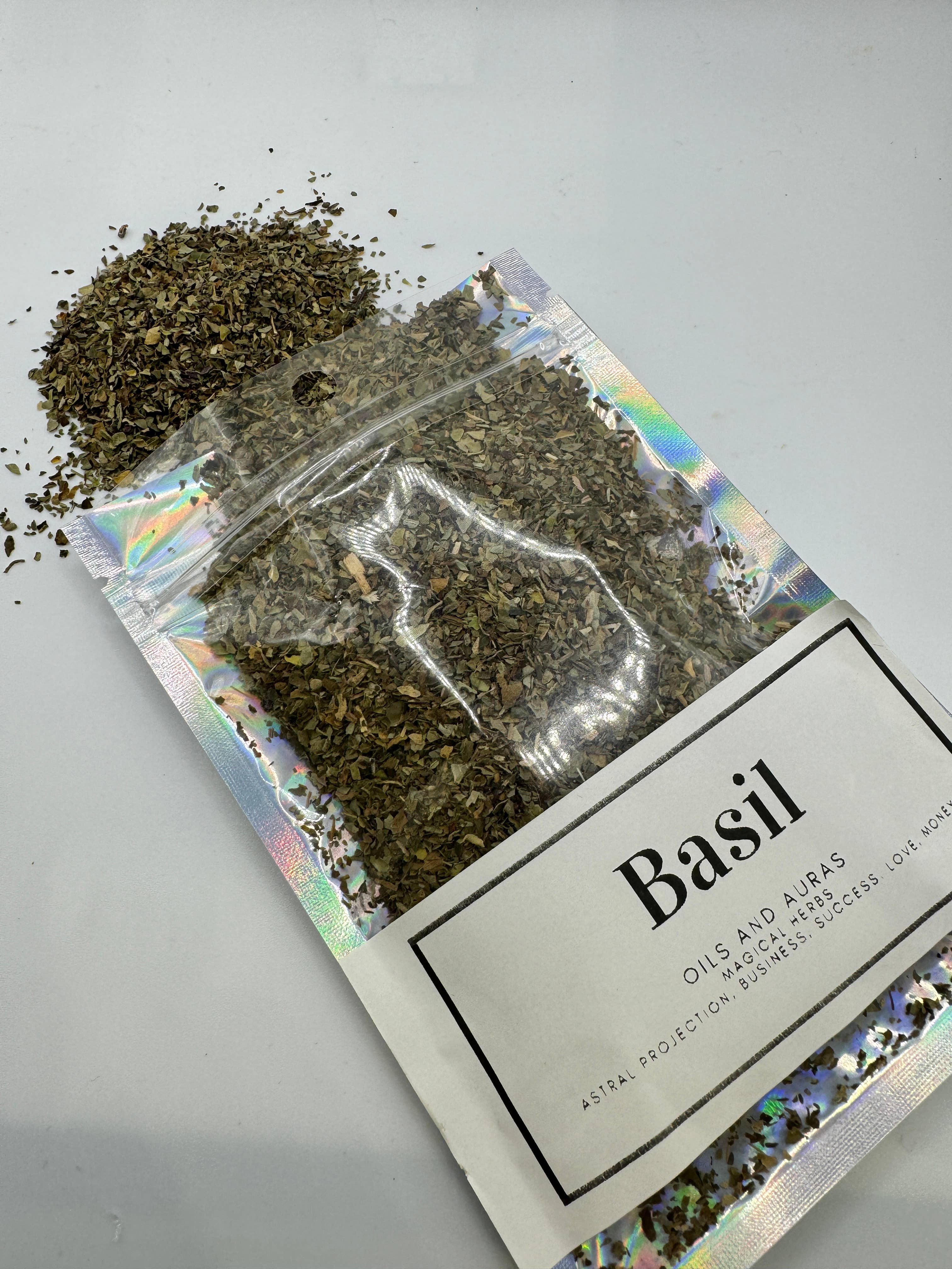 Basil Herb Pouch - Metaphysical Use