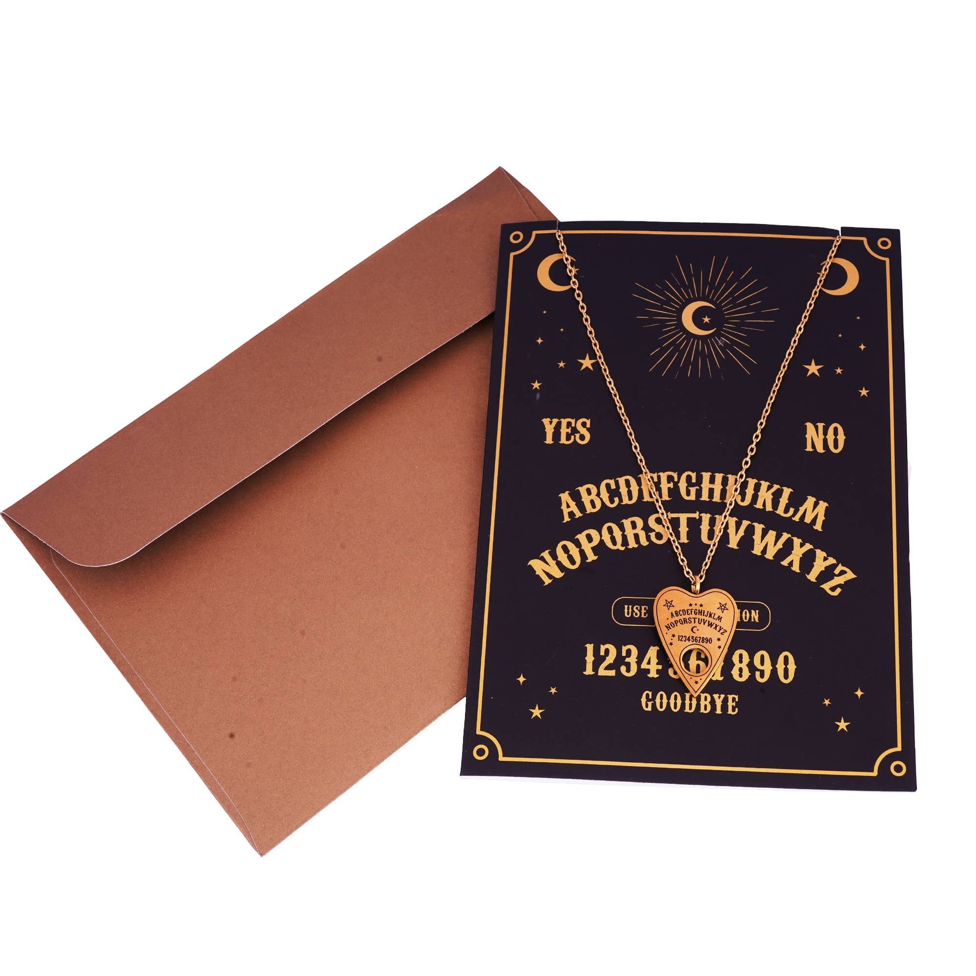 Ouija Planchet Necklace