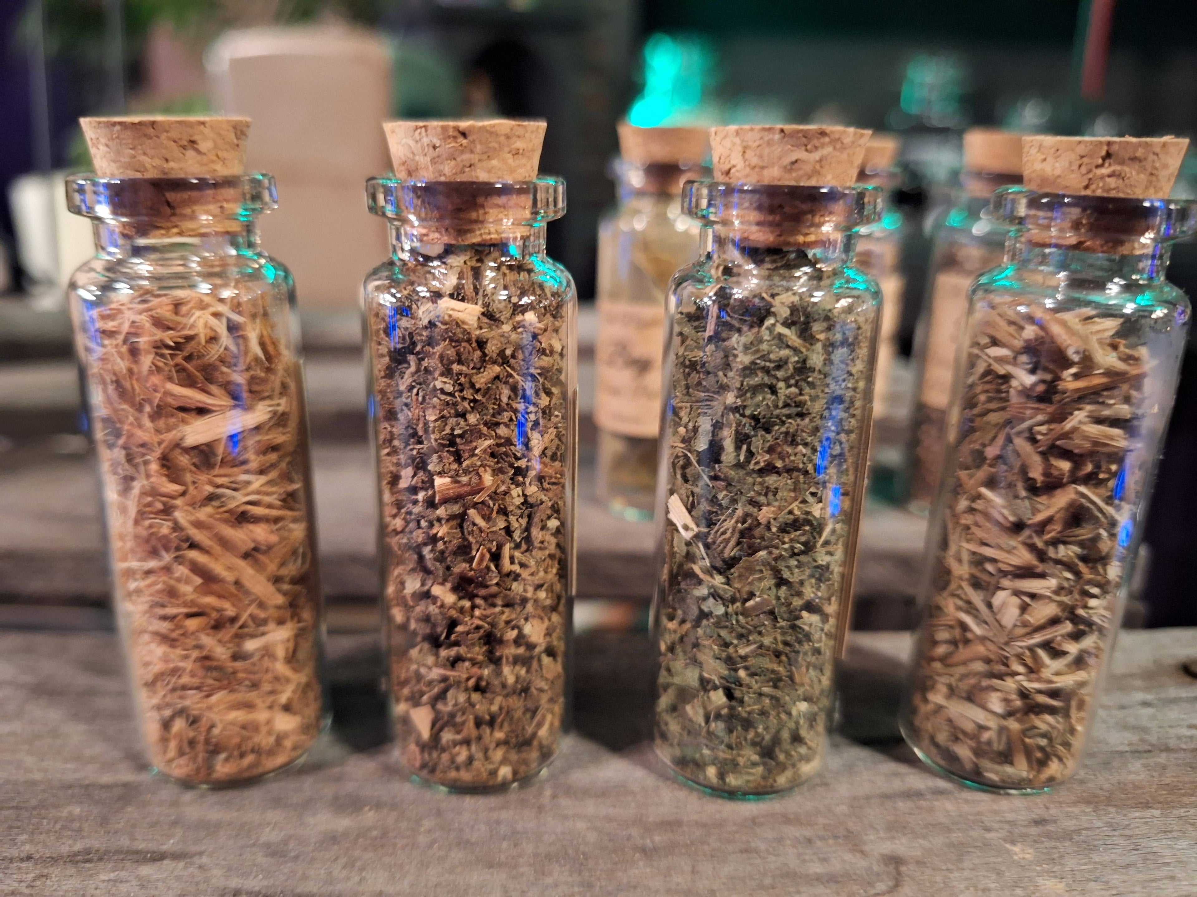 Herb Jars--Dried