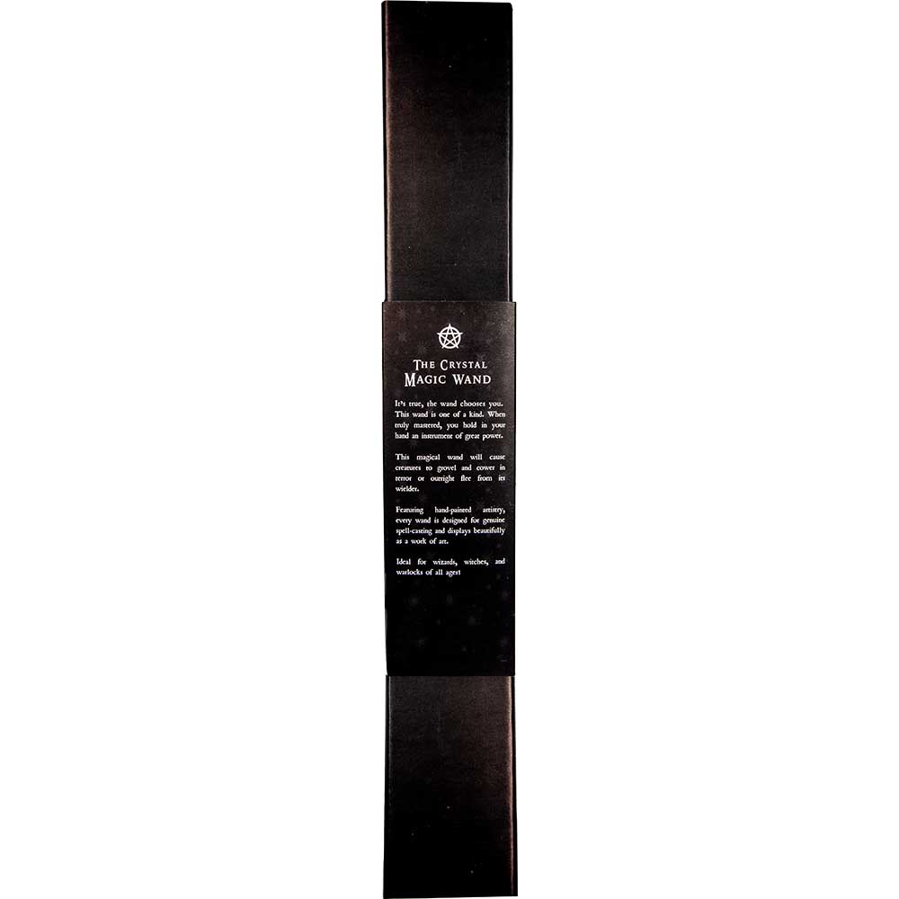 Magic Wand w/ Gift Box - Amethyst & Pentacle (Each)