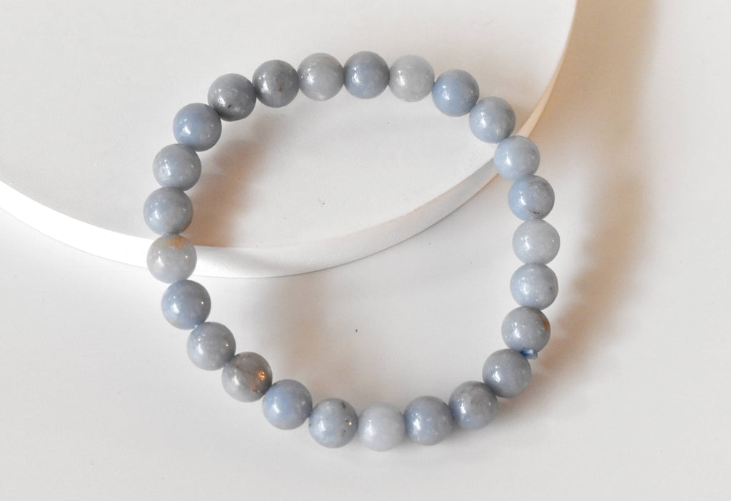 Healing Bracelet | Angelite | Gemstone Bracelet