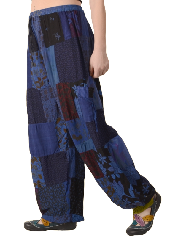 Tie Dye Patchwork Pants