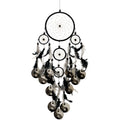 Dreamcatcher Black & White Yin Yang Shells