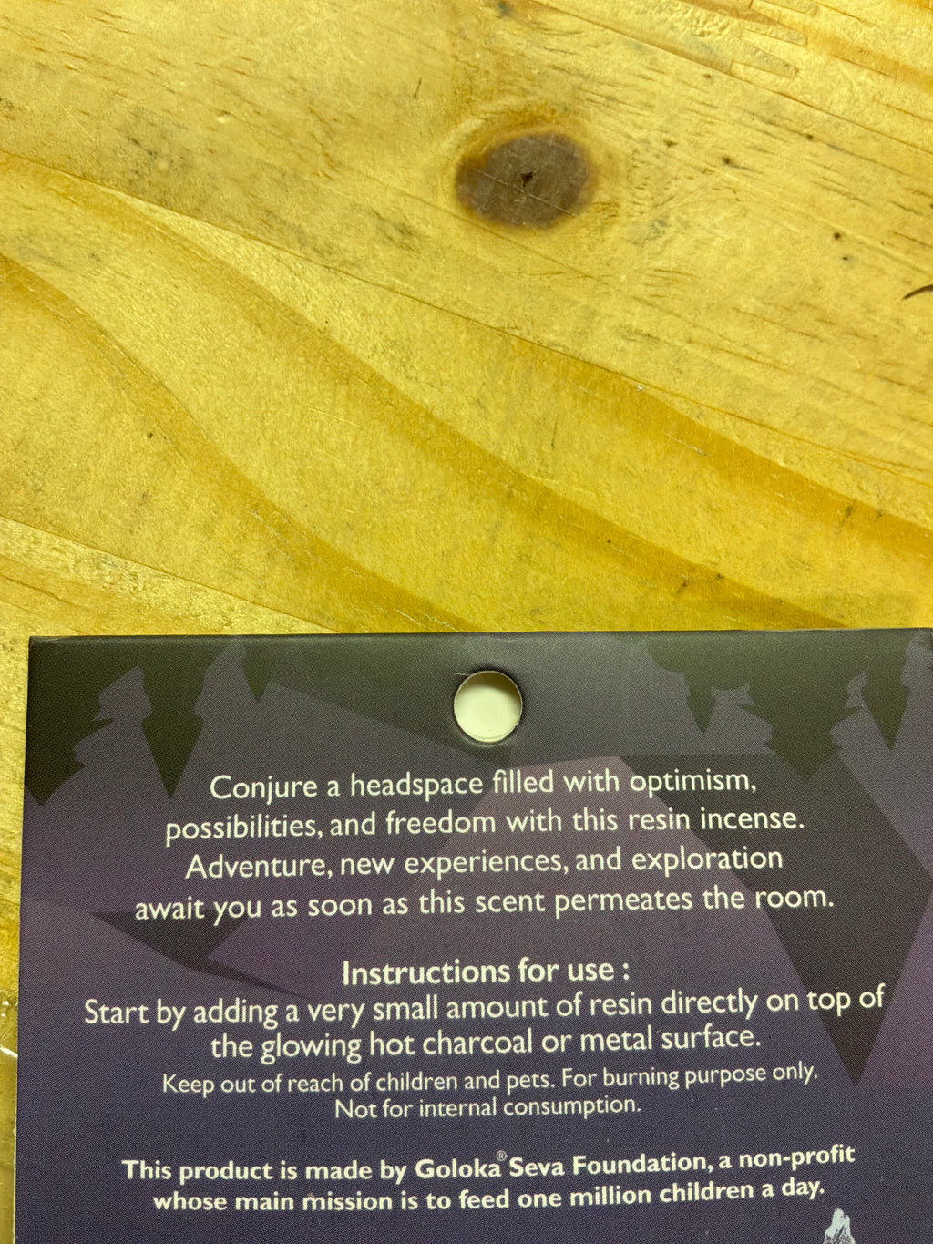 WOLF SPIRIT NATURAL RESIN INCENSE