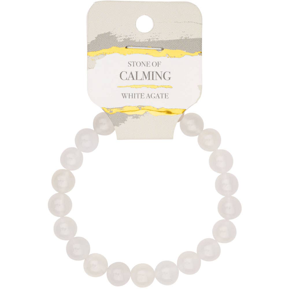 8mm Crystal Gemstone Energy Bead Stretch Bracelets