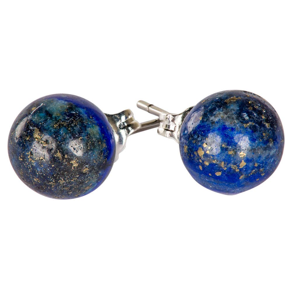 CHAKRA EARRINGS/GENUINE 8MM STONES