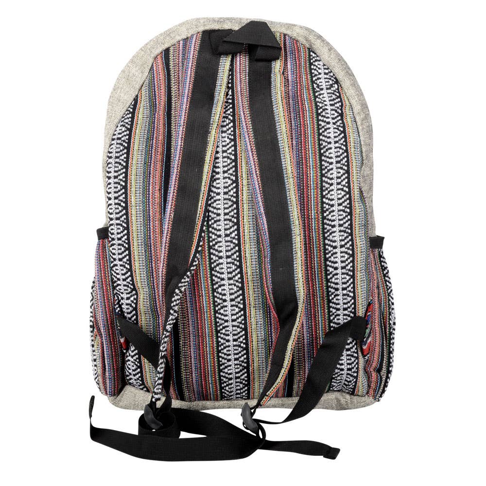 Black & White Sugar Skull Backpack