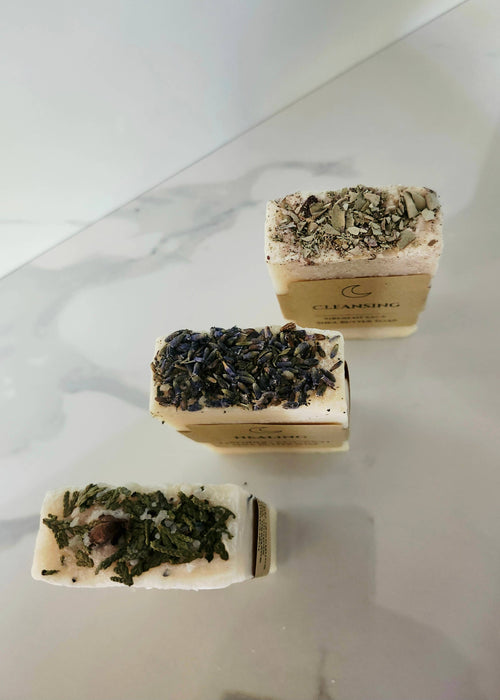 Cedarwood + Tea Tree Organic Shea Butter Grounding Soap