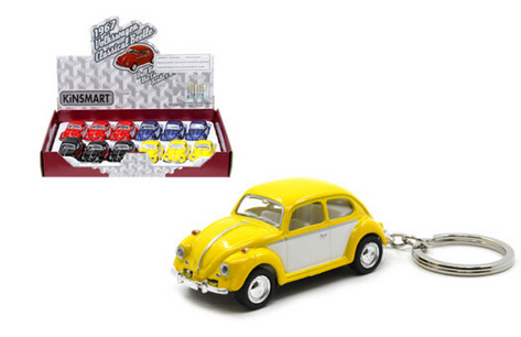 1967 Volkswagen Classical Beetle (2-Tone) with Keychain