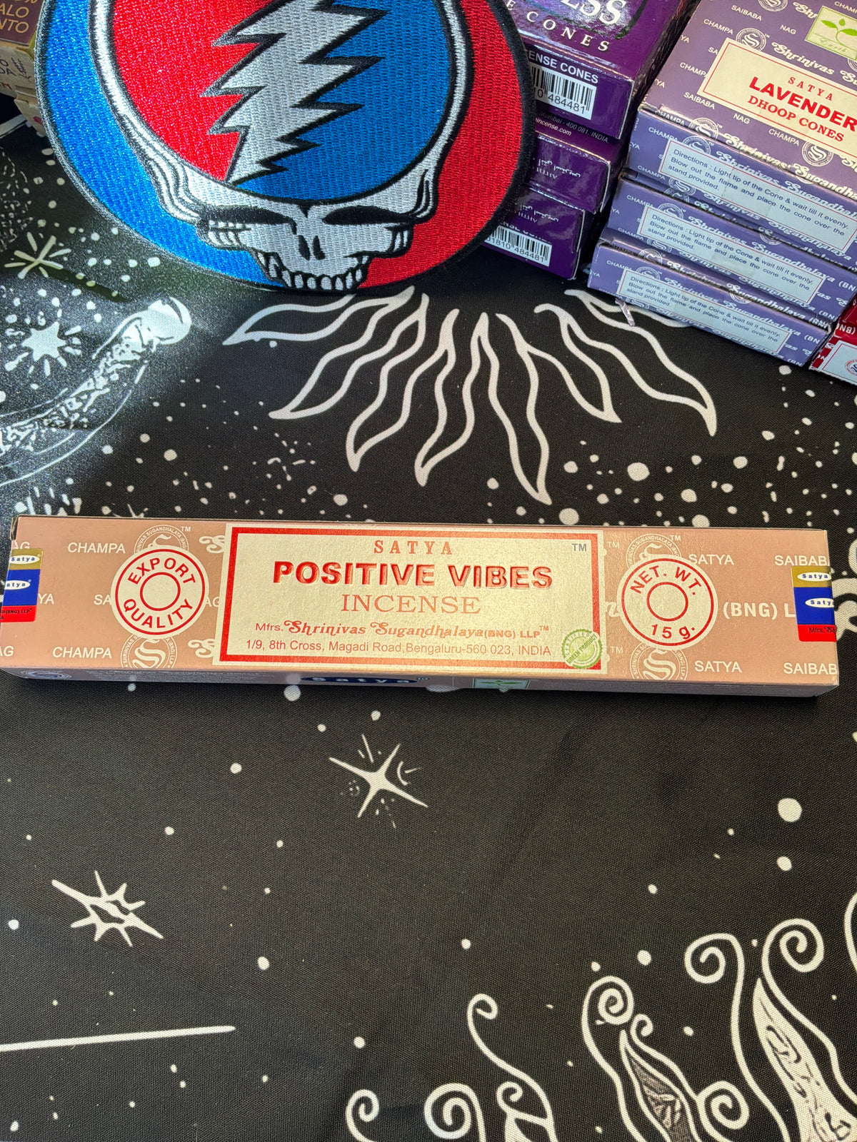 Benjamin International Positive Vibes Incense, 15 Gram