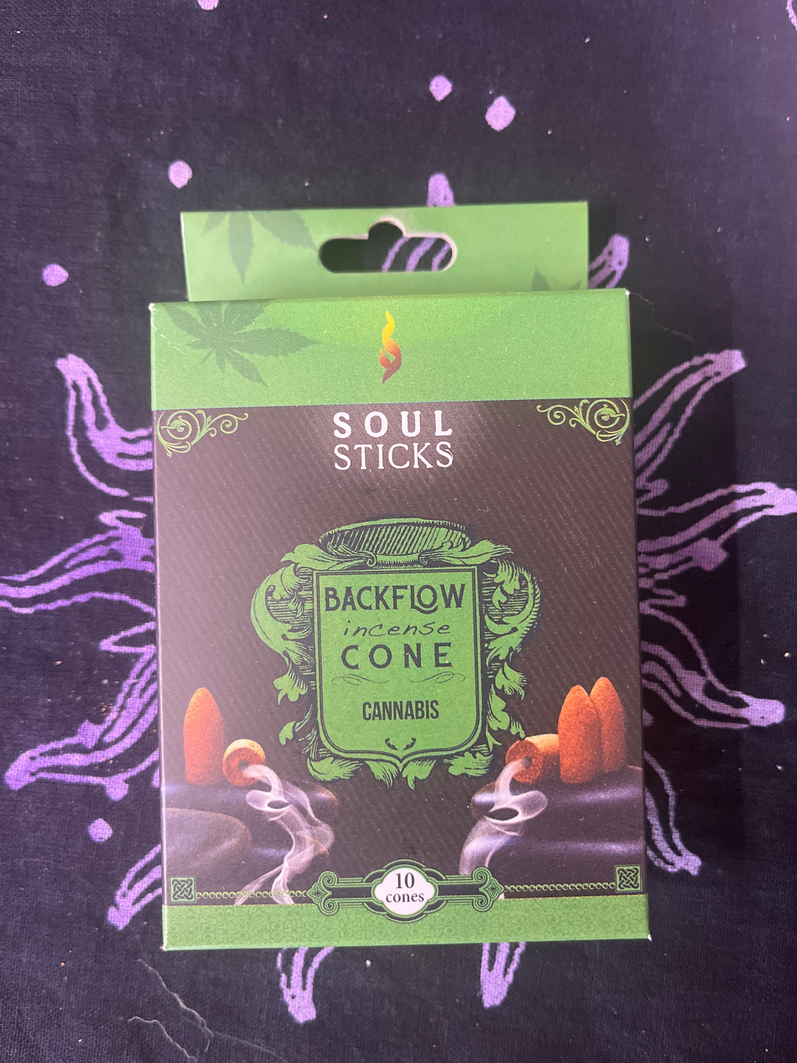 Soul Sticks 7 Chakras Backflow Incense Cones