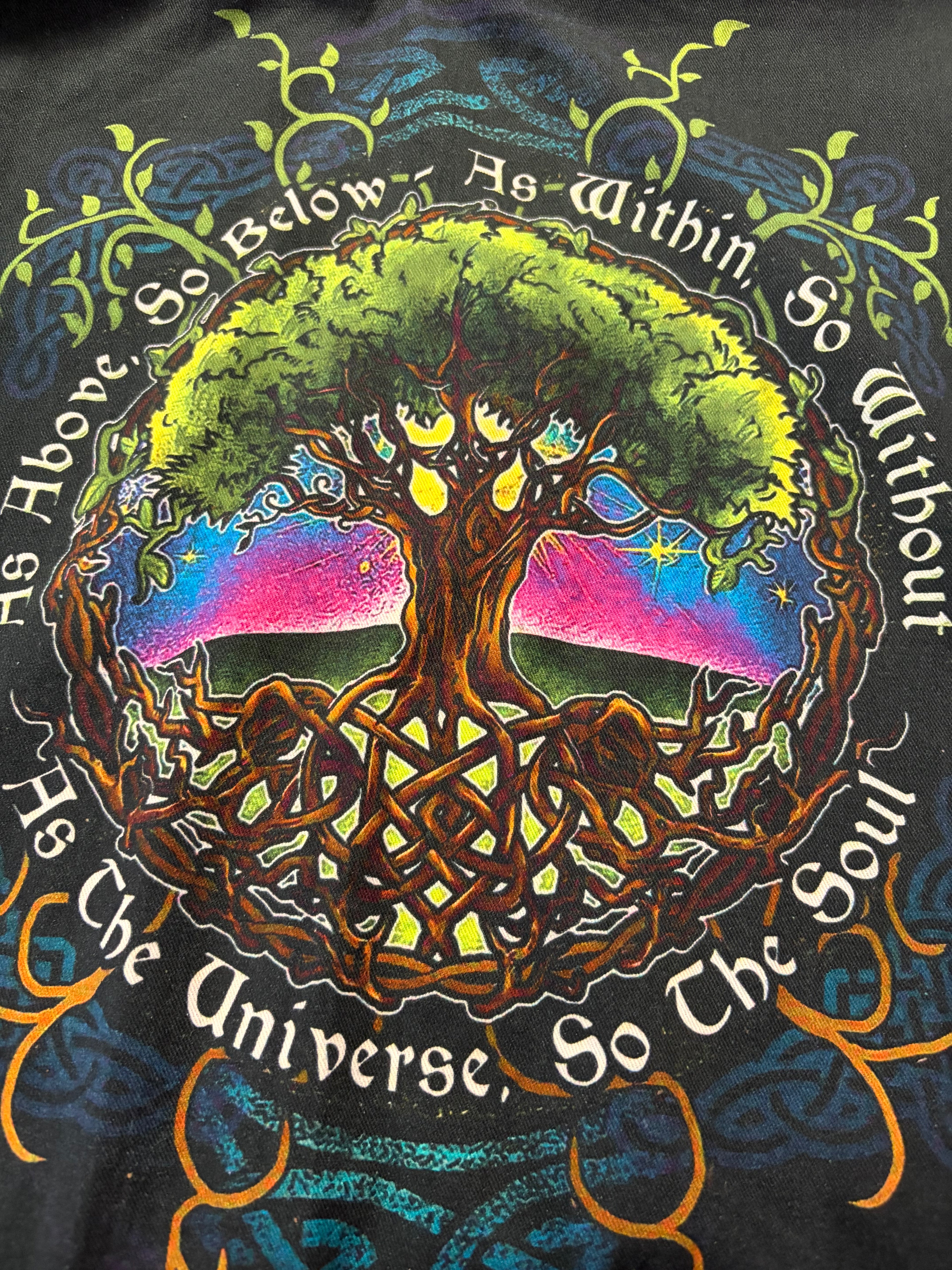 Celtic tree of life pillow cover