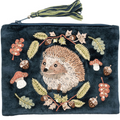 VELVET HEDGEHOG COIN PURSE