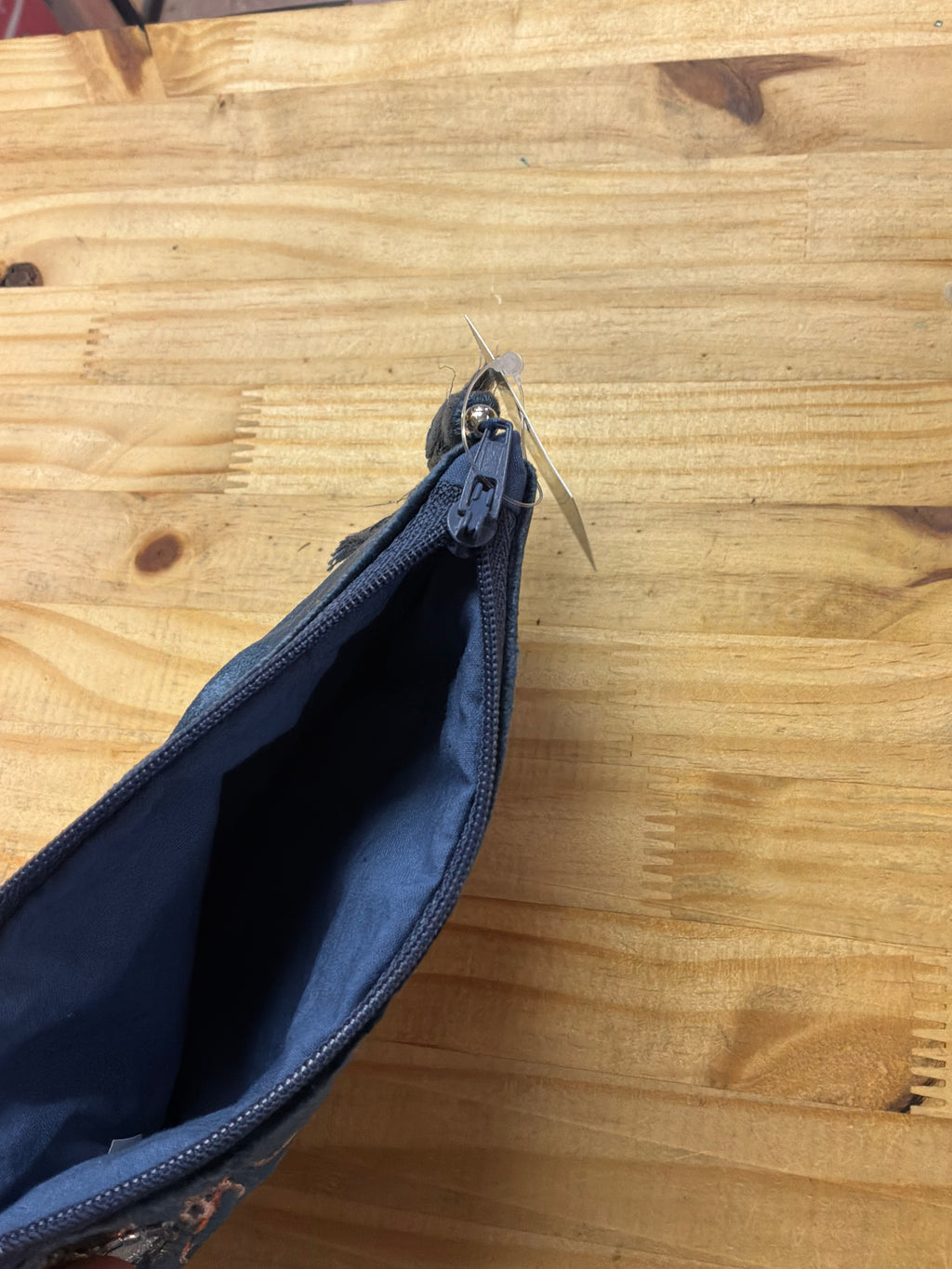 VELVET LUNAR MOTH COIN PURSE